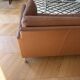 Duvivier Centquatre 3-seater sofa in camel leather — 213 cm
