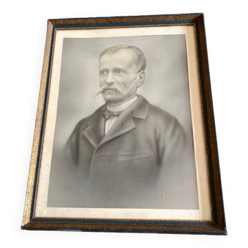 Framed old photo