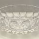 Large moulded crystal bowl