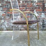 Set of 4 Charles Hollis Jones design armchairs for Belgo Chrom, seats