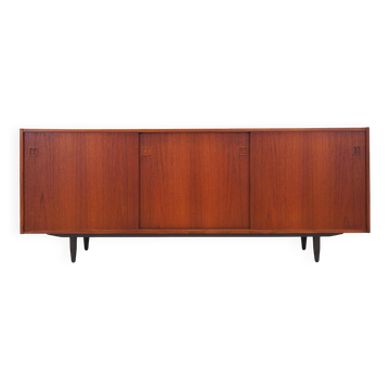 Teak sideboard, Danish design, 1970s, production: Denmark