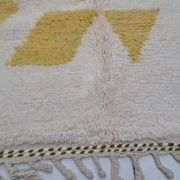 Handmade pure wool rug with colourful patterns 150/250 cm