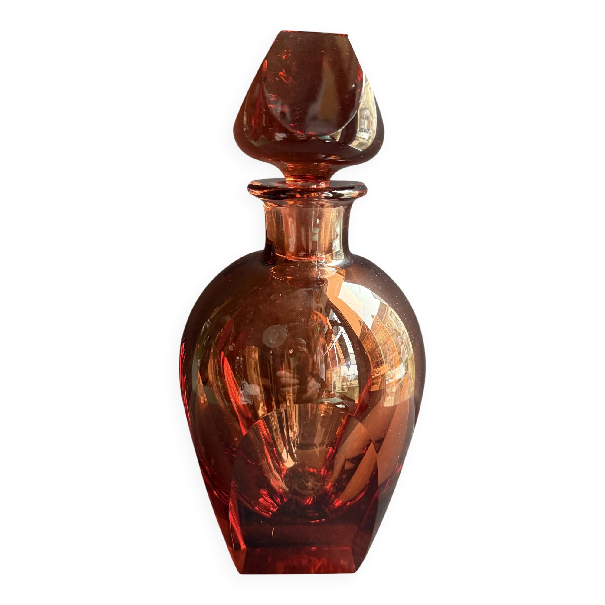 Whiskey or Bourbon Decanter – Moser Luxury Crystal – Rudolph Eschler