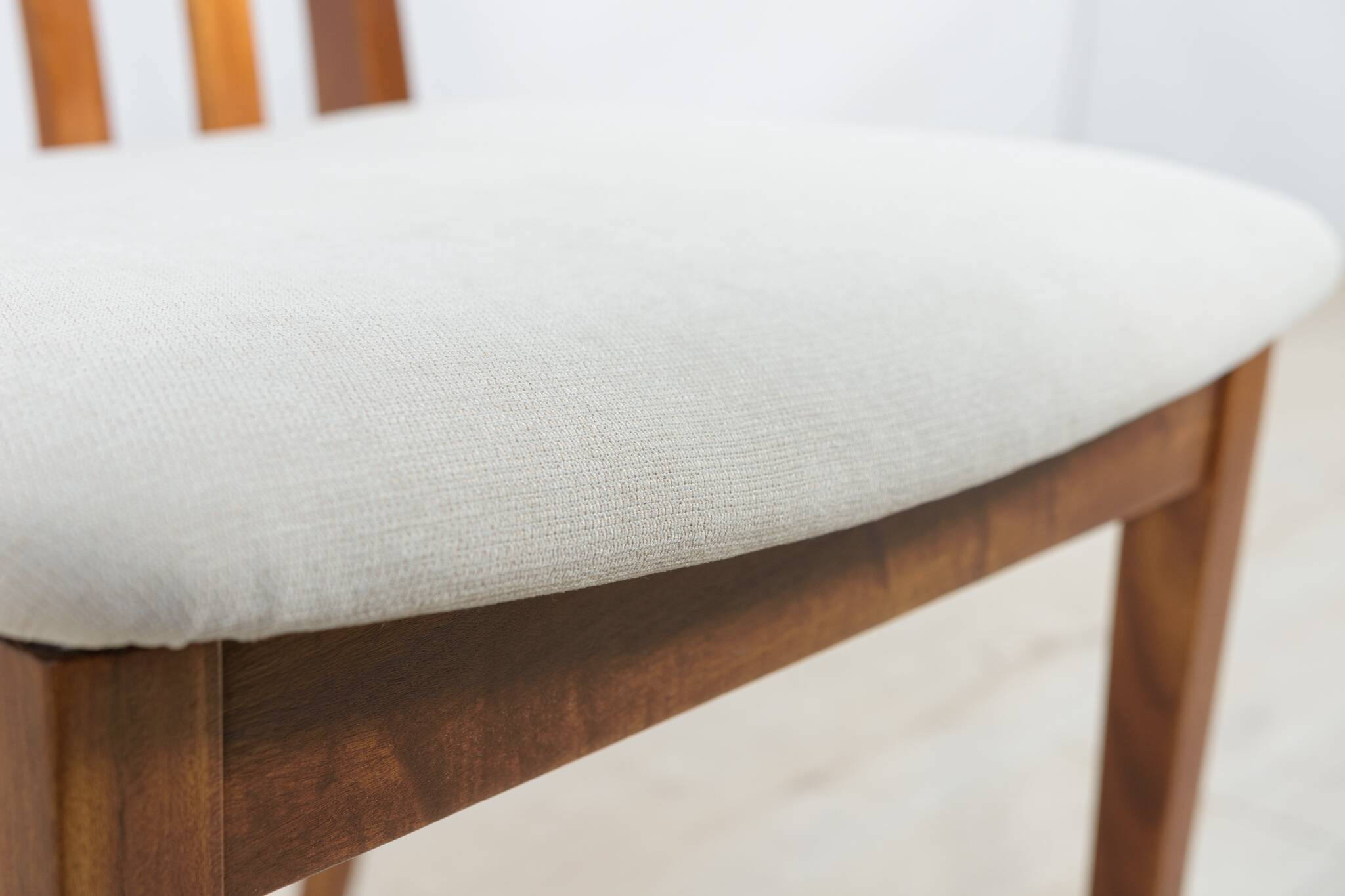 Mid-Century Teak and Fabric Dining Chairs by Leslie Dandy for G-Plan, 1960s, Set of 6