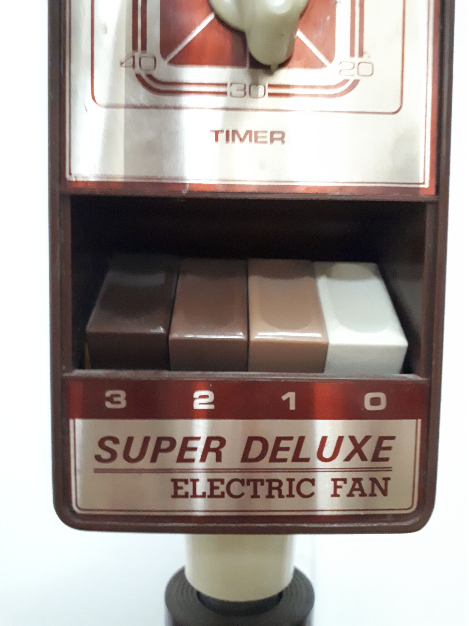 Adjustable stand fan Super Deluxe vintage 1960 1970