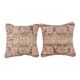Set of 2 vintage Turkish cushion covers 46x46 cm