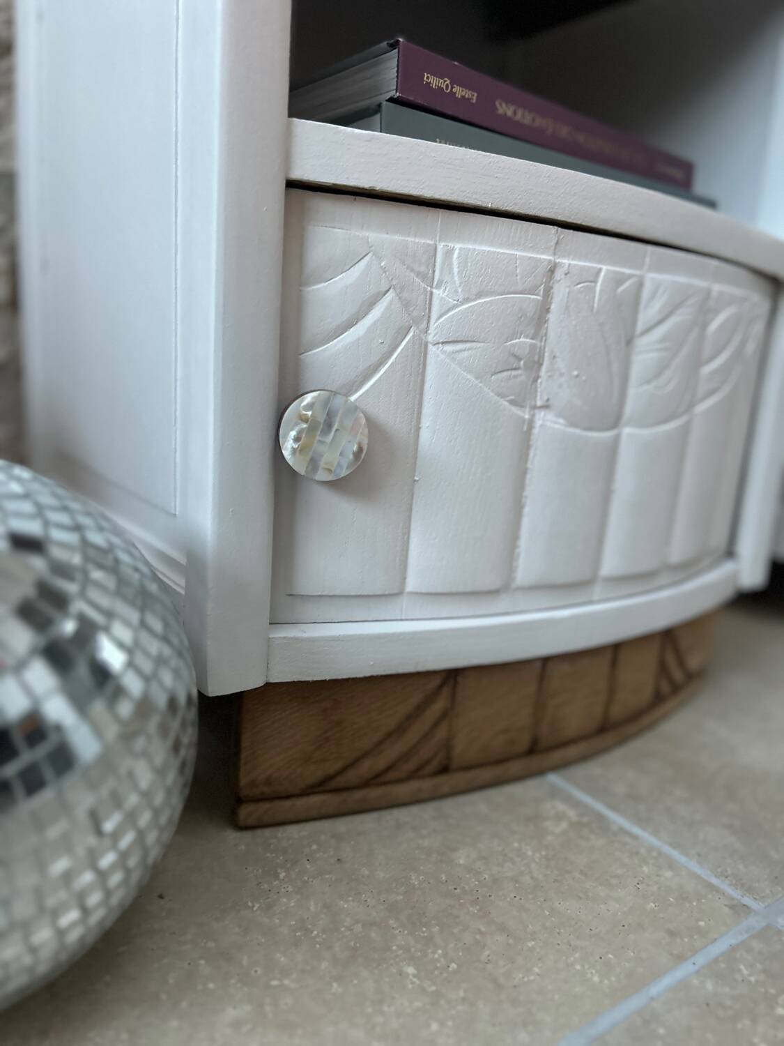 Art Deco bedside table