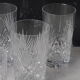 Lot de 6 verres à whisky en cristal taillé St louis