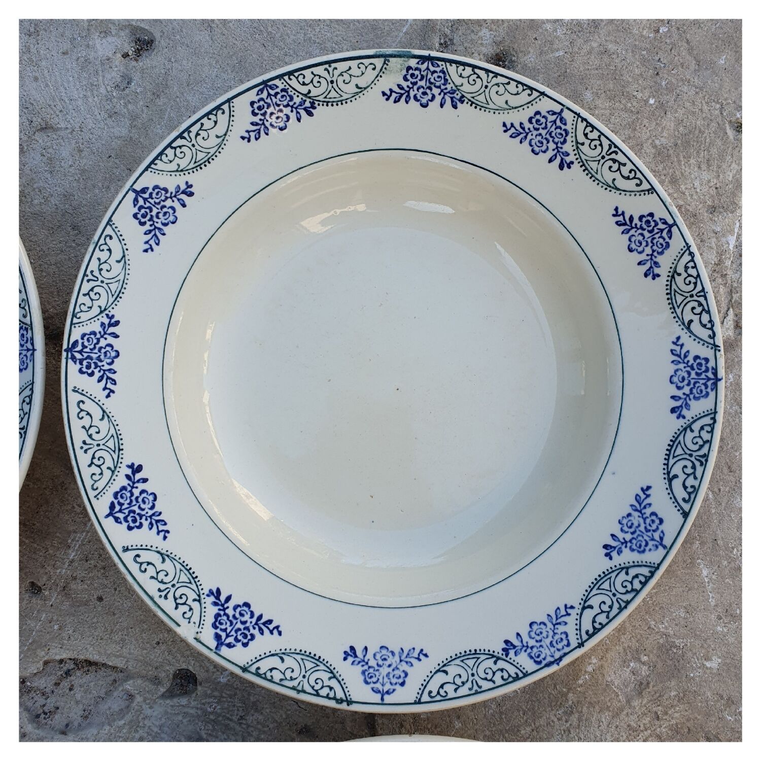 4 plates Hamage & Moulin des Loups