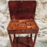 Antique Empire-style work table – circa 1830