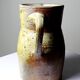 Large antique stoneware jug from Puisaye, pyritic, late 19th century.
