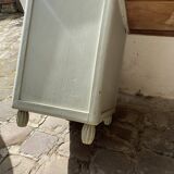 Bureau 1940 bois laqué vert amande