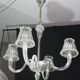 Luxury Art Decò Barovier e Toso Chandelier, Murano "Bubble" Glass, 1950s