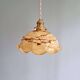 Art Deco marbled opaline pendant light, Scailmont, 1920-30
