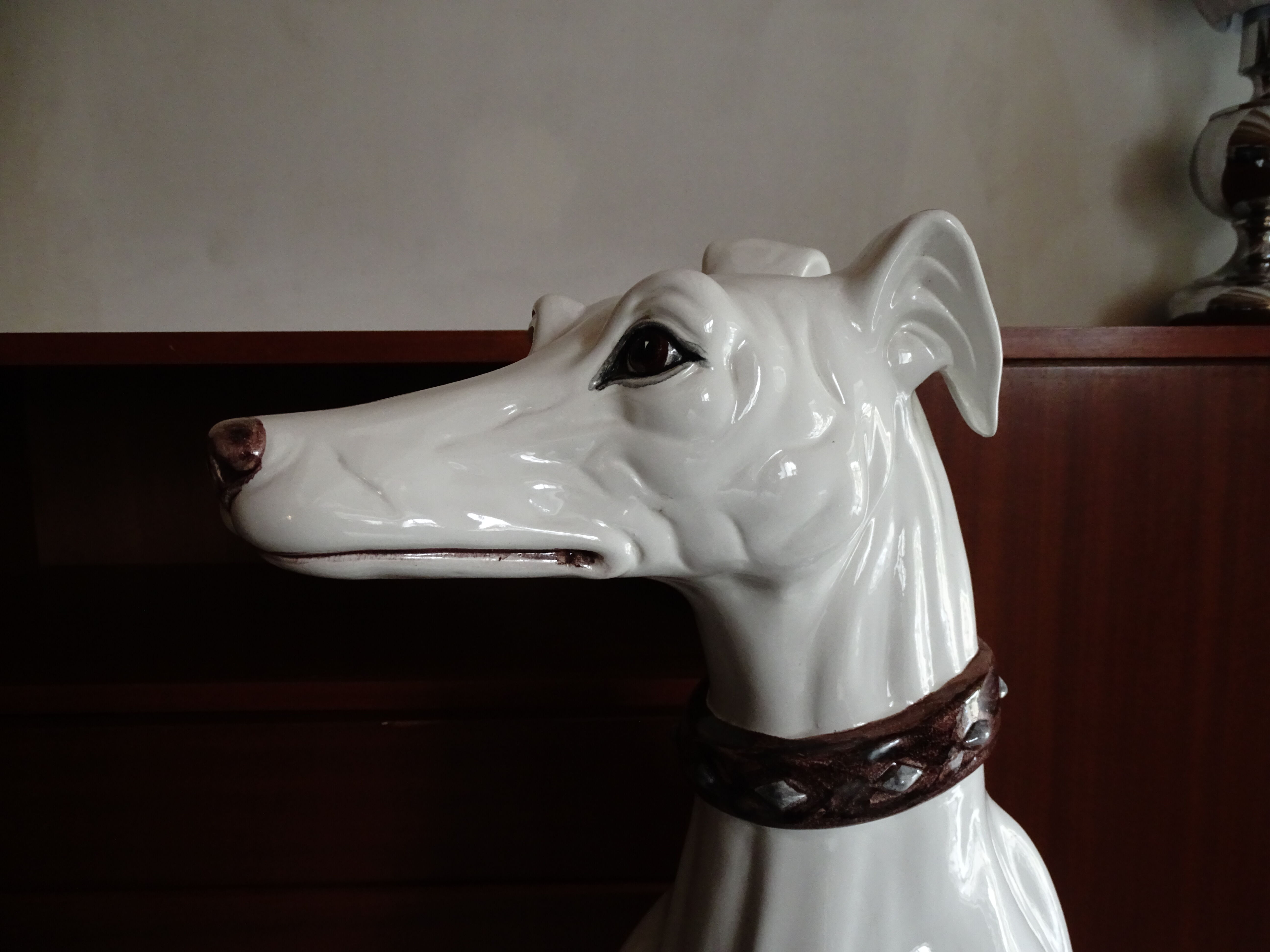 Ceramic dog 1960 vintage