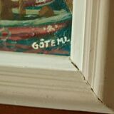 “Fiskeläge Bohuslän” by Göte Johansson