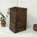 Wooden craft furniture with 10 drawers