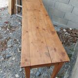 Wooden console table