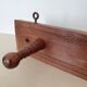 Wooden coat door
