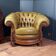 Chesterfield club armchair in baroque style