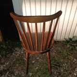 Ancienne chaise bistrot Baumann menuet bois vintage