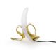Lampe de Table • Banane Louie • Version Gold • Seletti • 2000