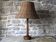 Luxus wooden lamp Vittsjo Sweden