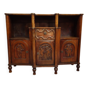 buffet ancien sculpté - massif