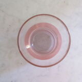 Vase à jacynthe en verre granité