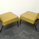 Pair of chairs by Jacques Hitier, 1950s