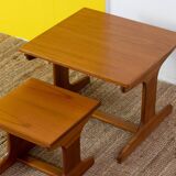 Table basse scandinave vintage 1960