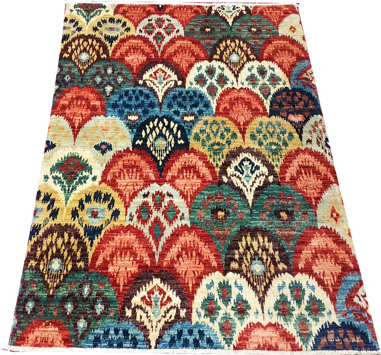 Carpet "peacock" living room