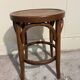 Thonet curved wooden bottom stool