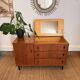 Coiffeuse de style scandinave en bois plaqué , années 70