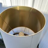 Jansen style brass table lamp