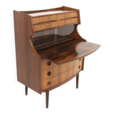 Scandinavian rosewood secretary desk, Gunnar Falsig, Denmark, 1960