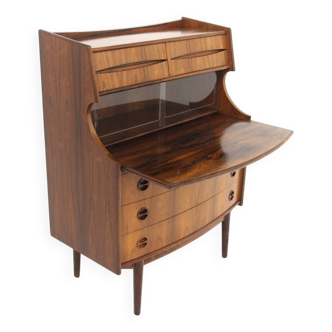 Scandinavian rosewood secretary desk, Gunnar Falsig, Denmark, 1960