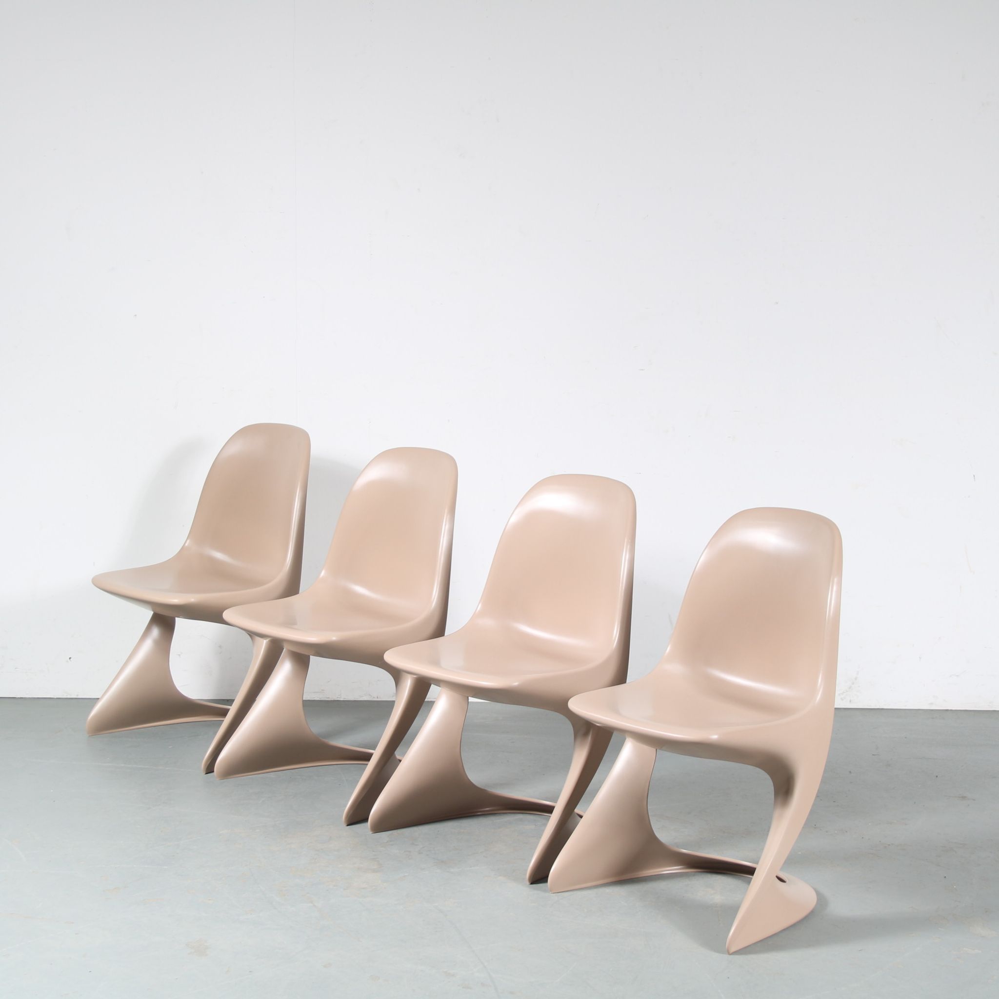 Mocca “Casalino” chair from the 2000s by Alexander Begge for Casala, Germany – Large stock!