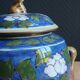Mélarti Porcelain Vase with Lid - Hand-Painted Covered Pot