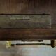 Flat desk from the Directoire period in walnut, work from the 19th century.