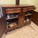 Two-door buffet
