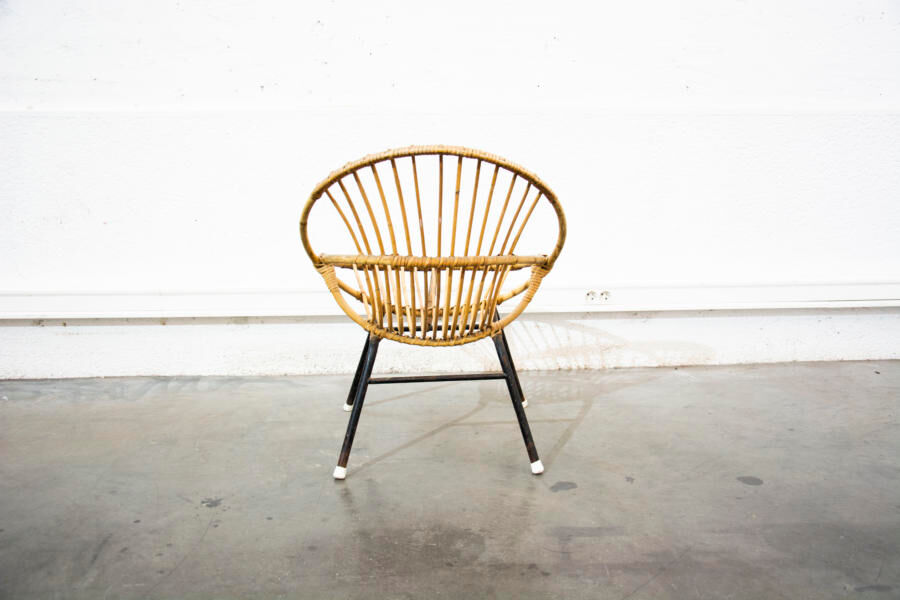 Rattan  armchair