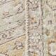 5x9 Light Green & Beige Madallion Corners Vintage Rug, 166x268Cm