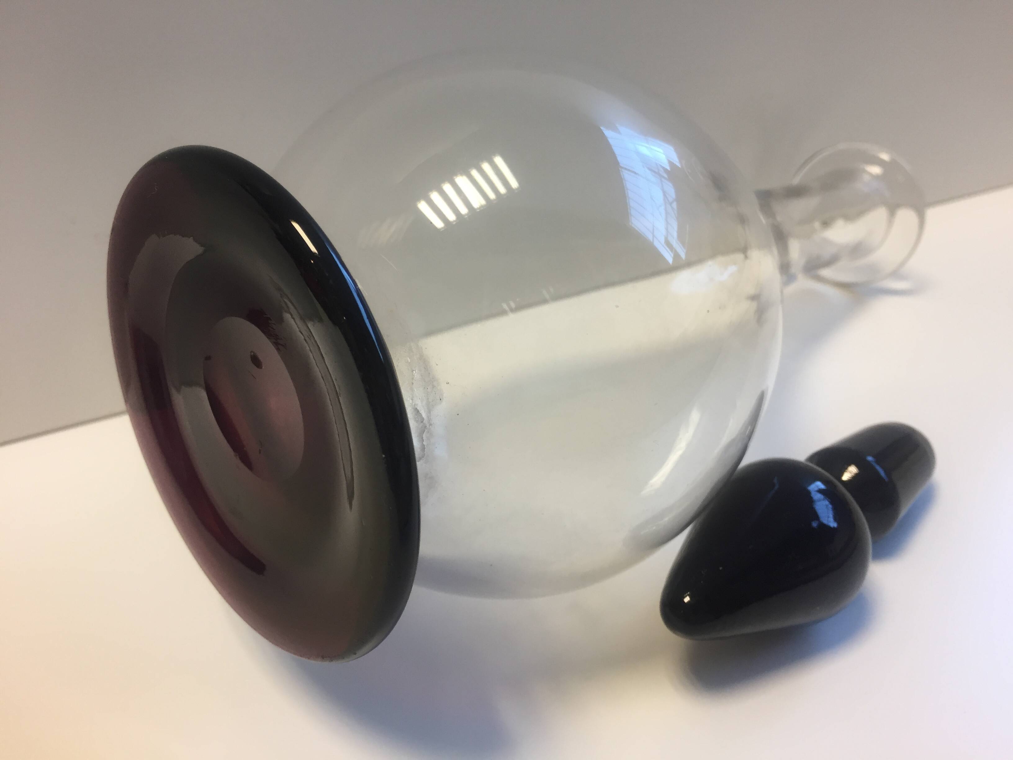 Carafe Glass Bottle Wine Liqueur Alcohol Art Glassware Wine Merchant Decanter