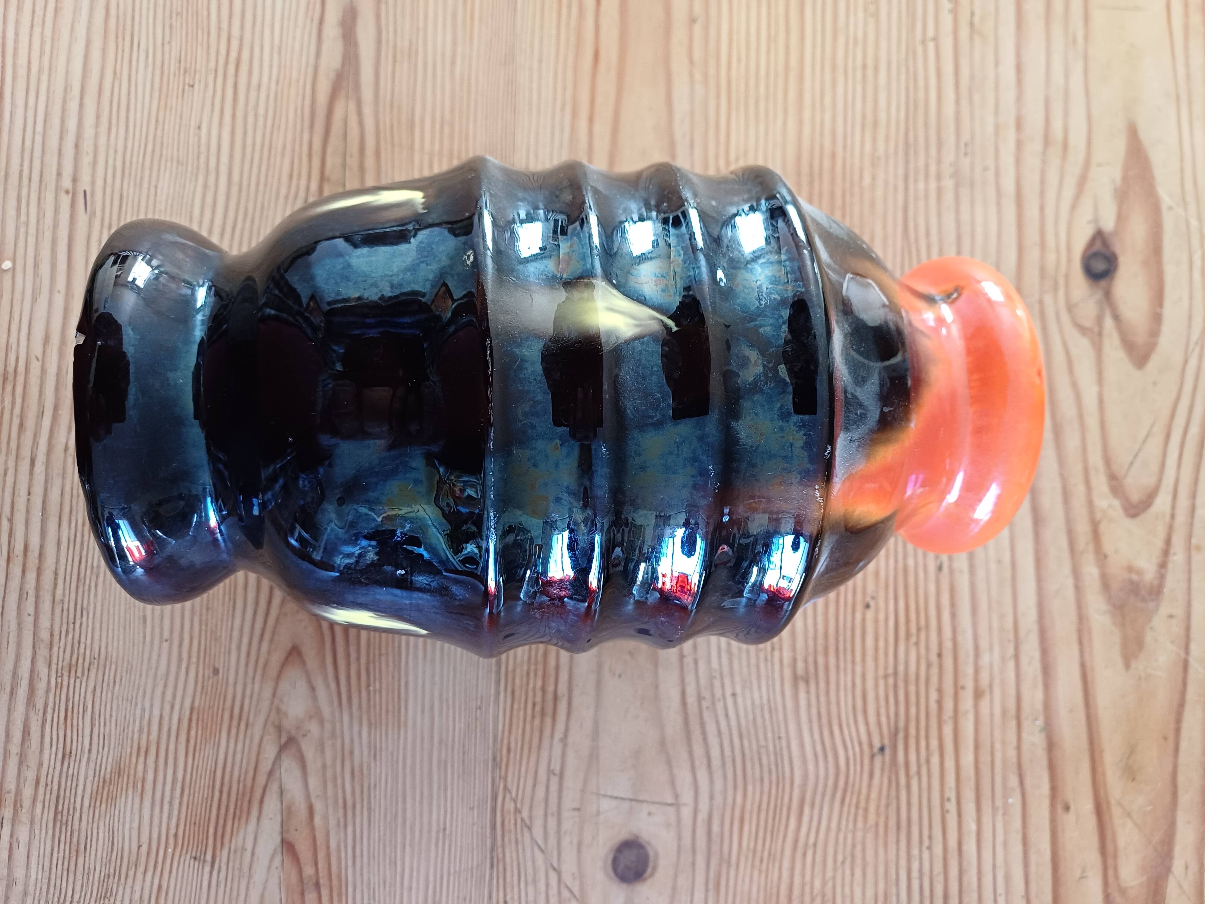 Vintage Earthenware Vase from the 60s
