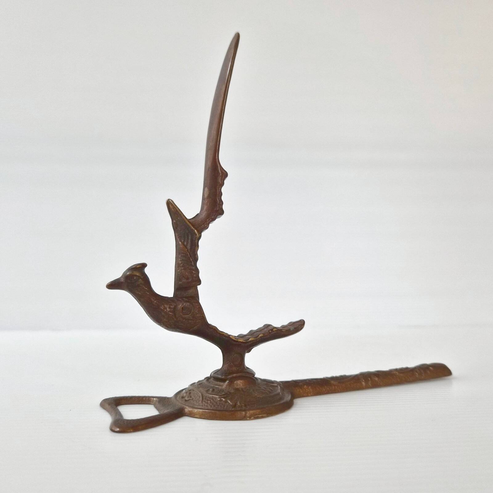 VINTAGE 1950 NUTCRACKER IN BRASS BIRD SHAPE 50S 1950S