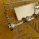 Wall-mounted mat rack, 40's hat rack