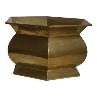 Brass pot cover