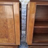 Enfilade vitrée en acajou, 1950