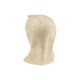 Vintage white bust bust young woman sculpture terre cuite 29cm